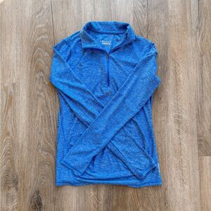 Womens Blue Head Athletic 3/4 Zip Up Size XS